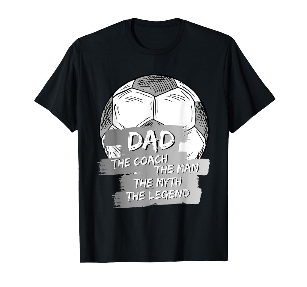 Soccer Dad And Soccer Coach Soccer T-Shirt - Minimalist Print Men Women