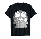 Soccer Dad And Soccer Coach Soccer T-Shirt - Minimalist Print Men Women