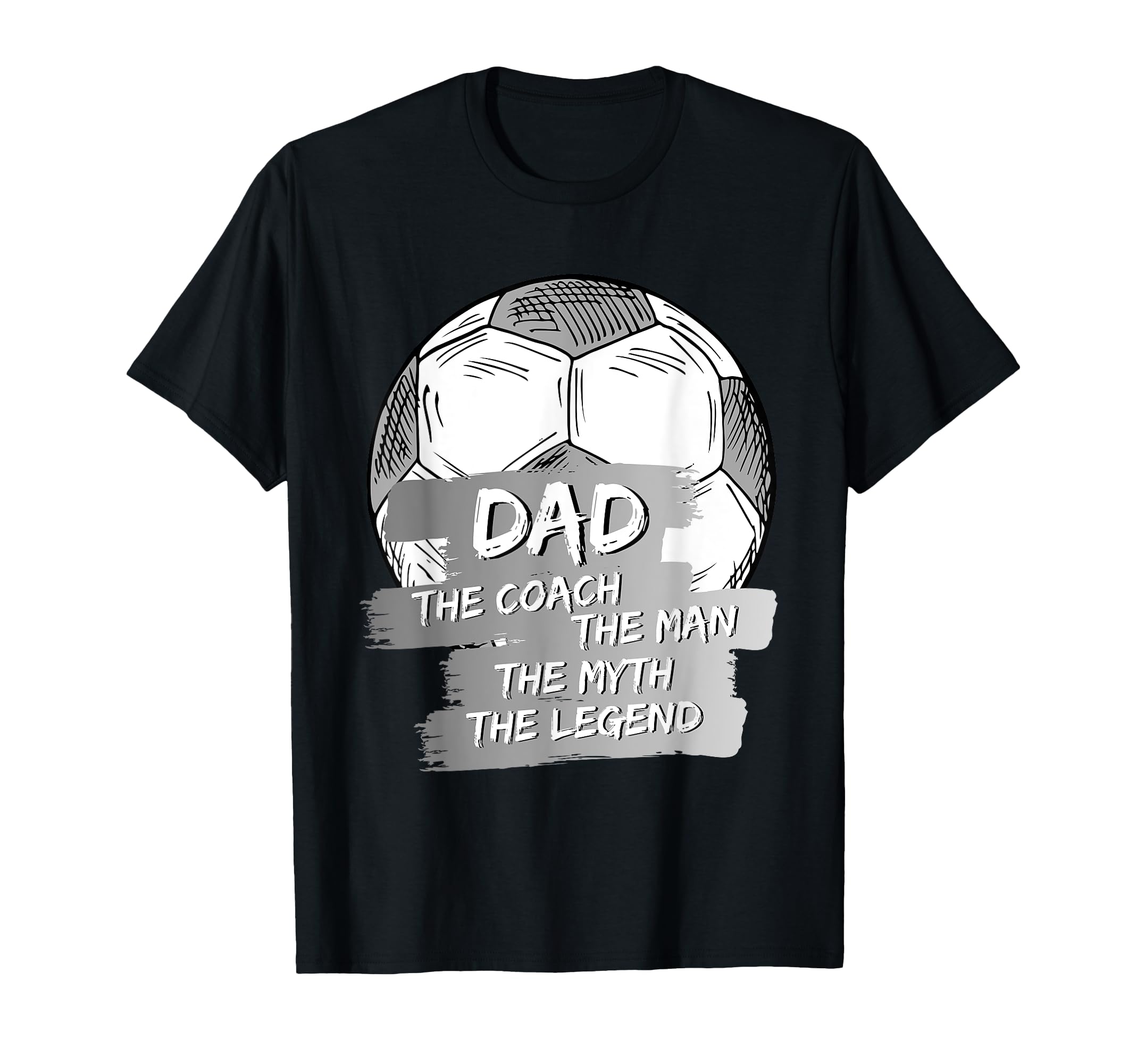Soccer Dad And Soccer Coach Soccer T-Shirt - Minimalist Print Men Women