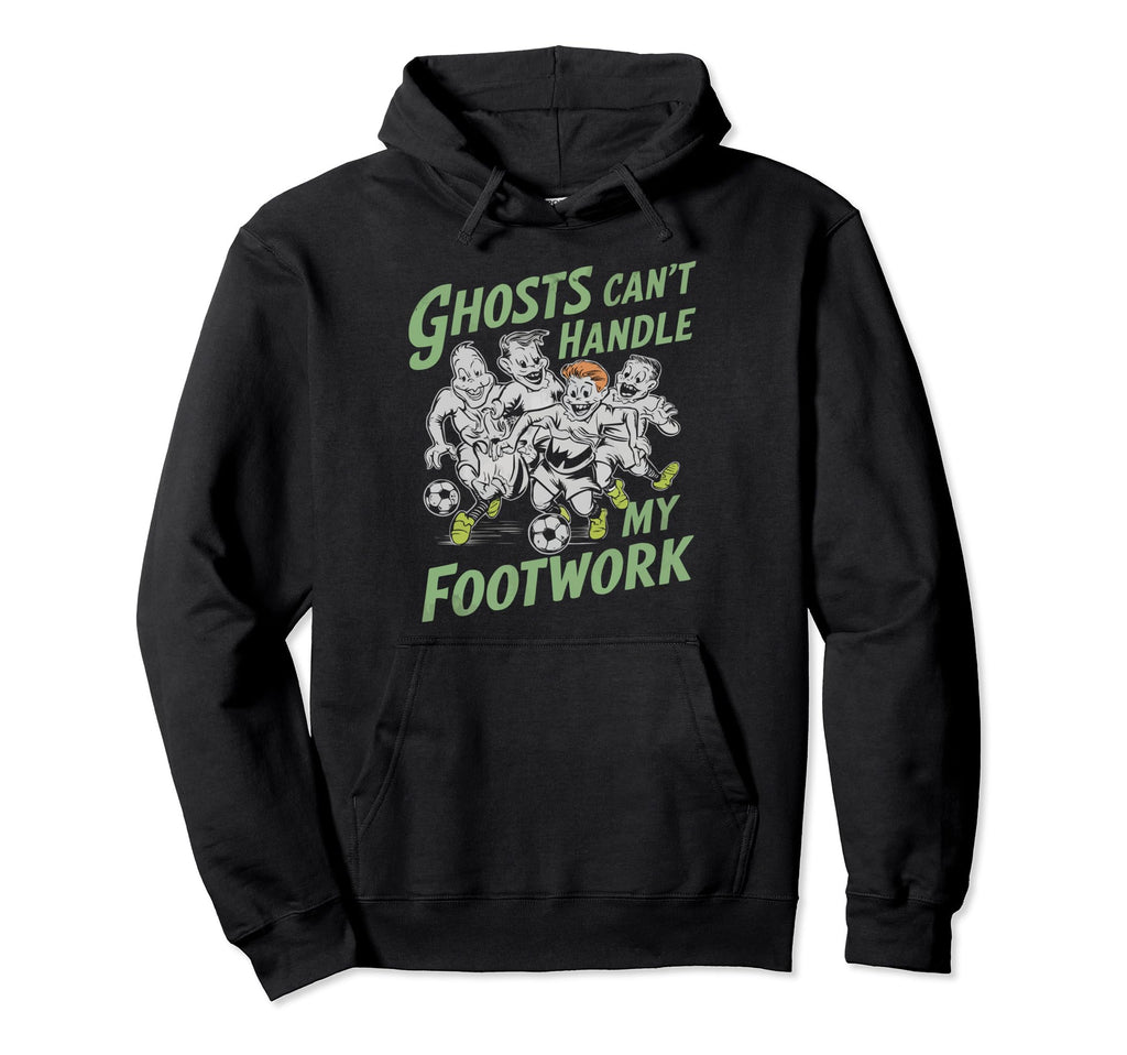Soccer Halloween Spooky Goalkeeper Hoodie - Novelty Apparel for Adults