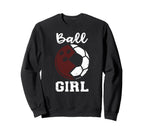 Ball Funny Bowling Soccer Sweatshirt - Custom Art Print for Adults