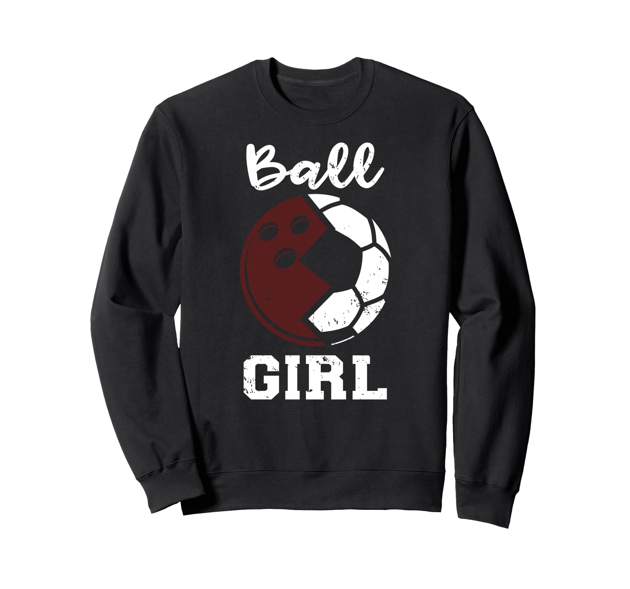 Ball Funny Bowling Soccer Sweatshirt - Custom Art Print for Adults