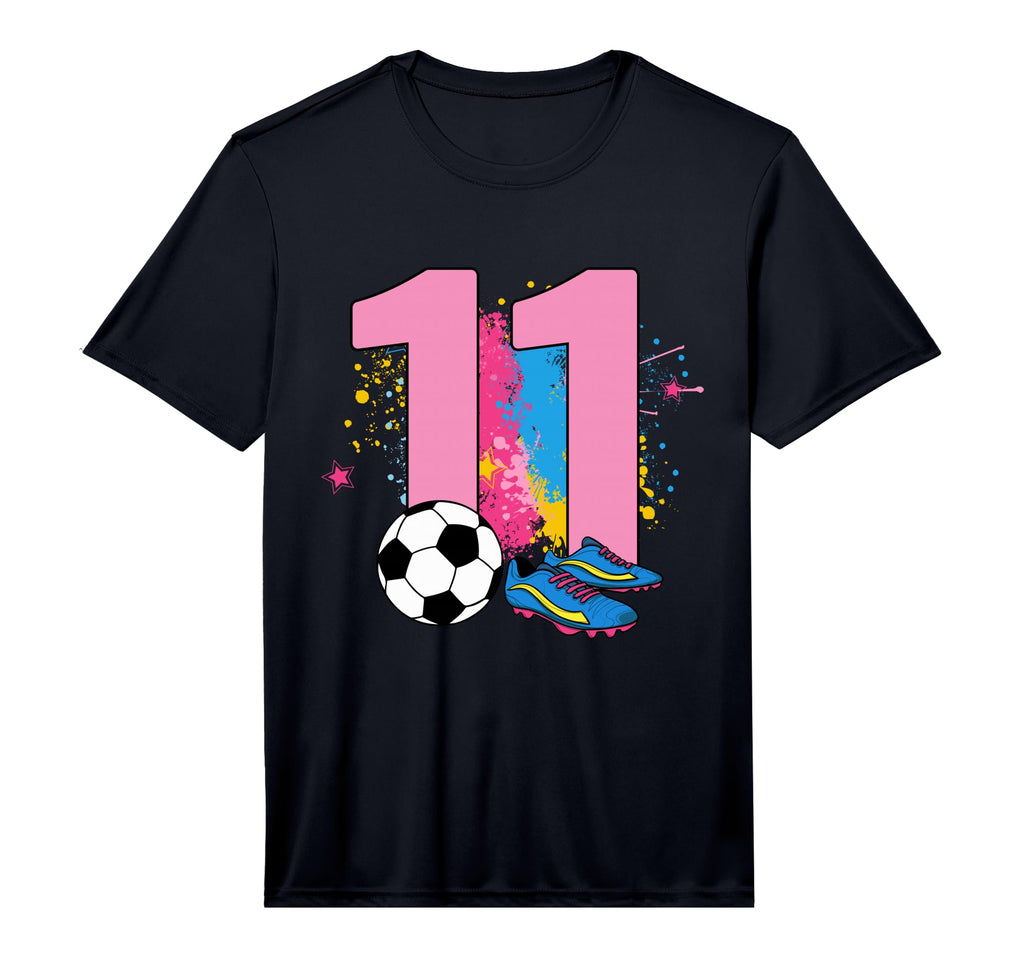 11Th Birthday Soccer Player Football T-Shirt - Trendy Graphic for Adults