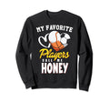 My Favorite Players Baseball Soccer Sweatshirt - Graphic Print Men Women