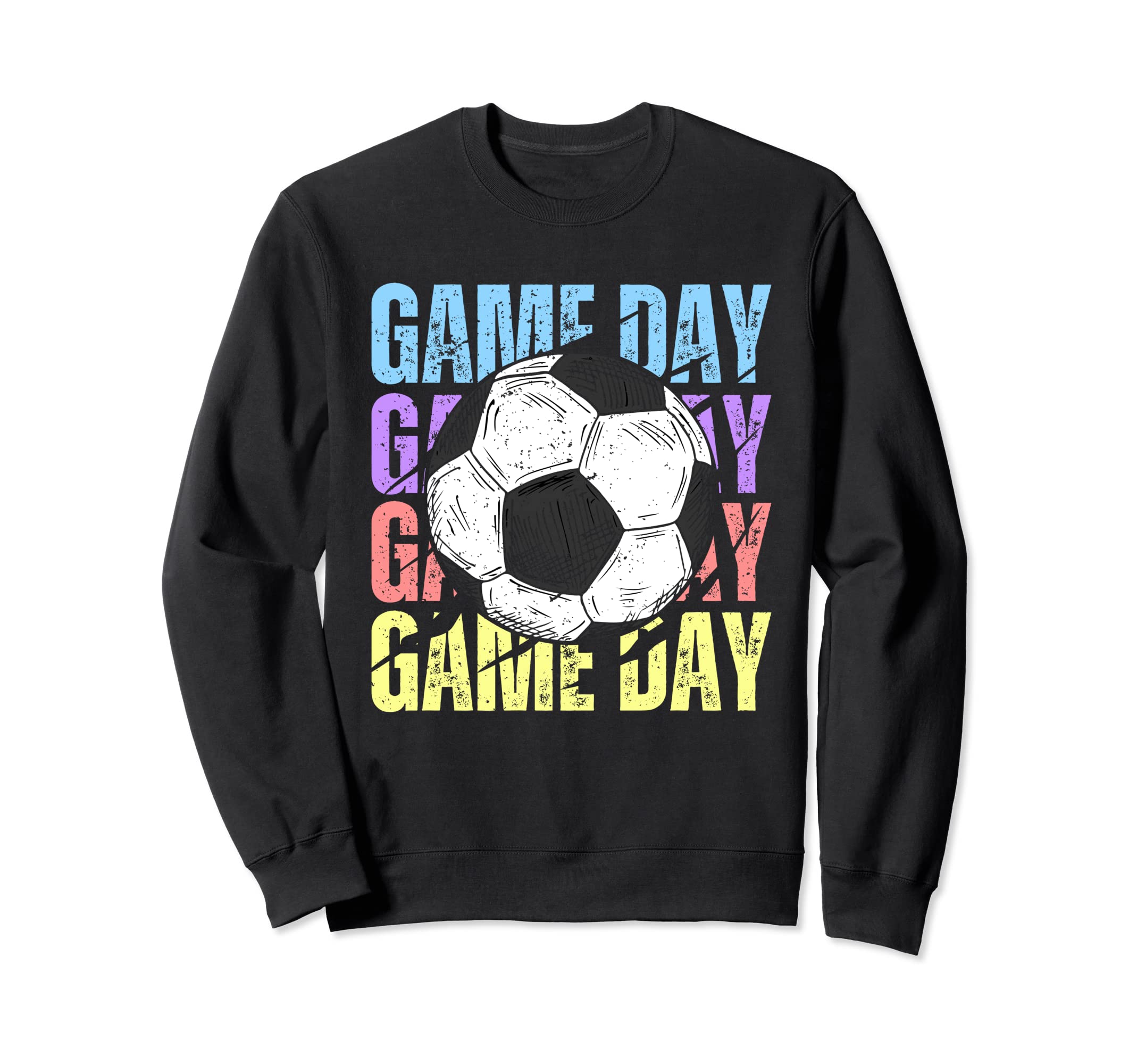 Game Day Soccer Lovers Mom Mothers Day Sweatshirt - Custom Art Print Unisex
