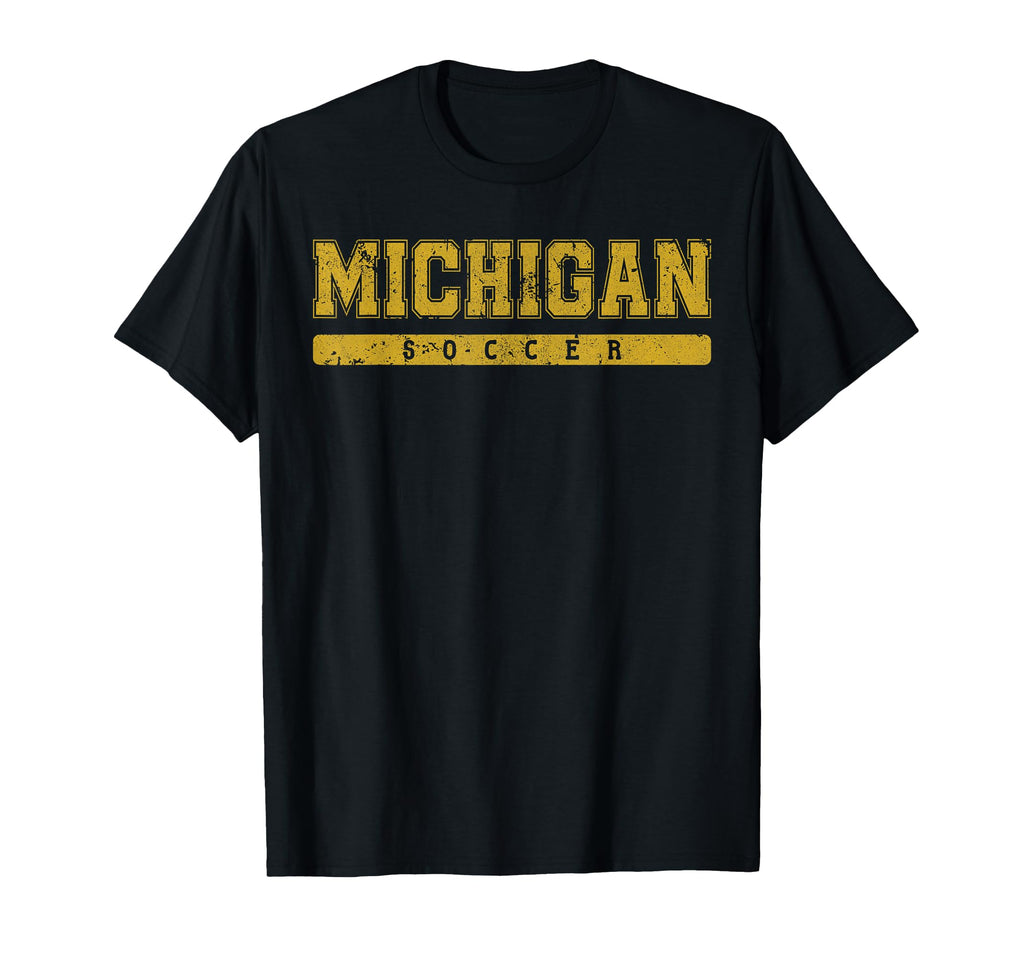 Michigan Soccer Tees Tanks Tops Hoodie - Streetwear Style Unisex