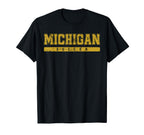 Michigan Soccer Tees Tanks Tops Hoodie - Streetwear Style Unisex