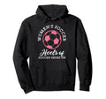 Soccer Team Outfit Players Fans Womens Hoodie - Minimalist Print Men Women
