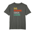Funny Coach Dad Husband Legend Coaching T-Shirt - Aesthetic Graphic Unisex
