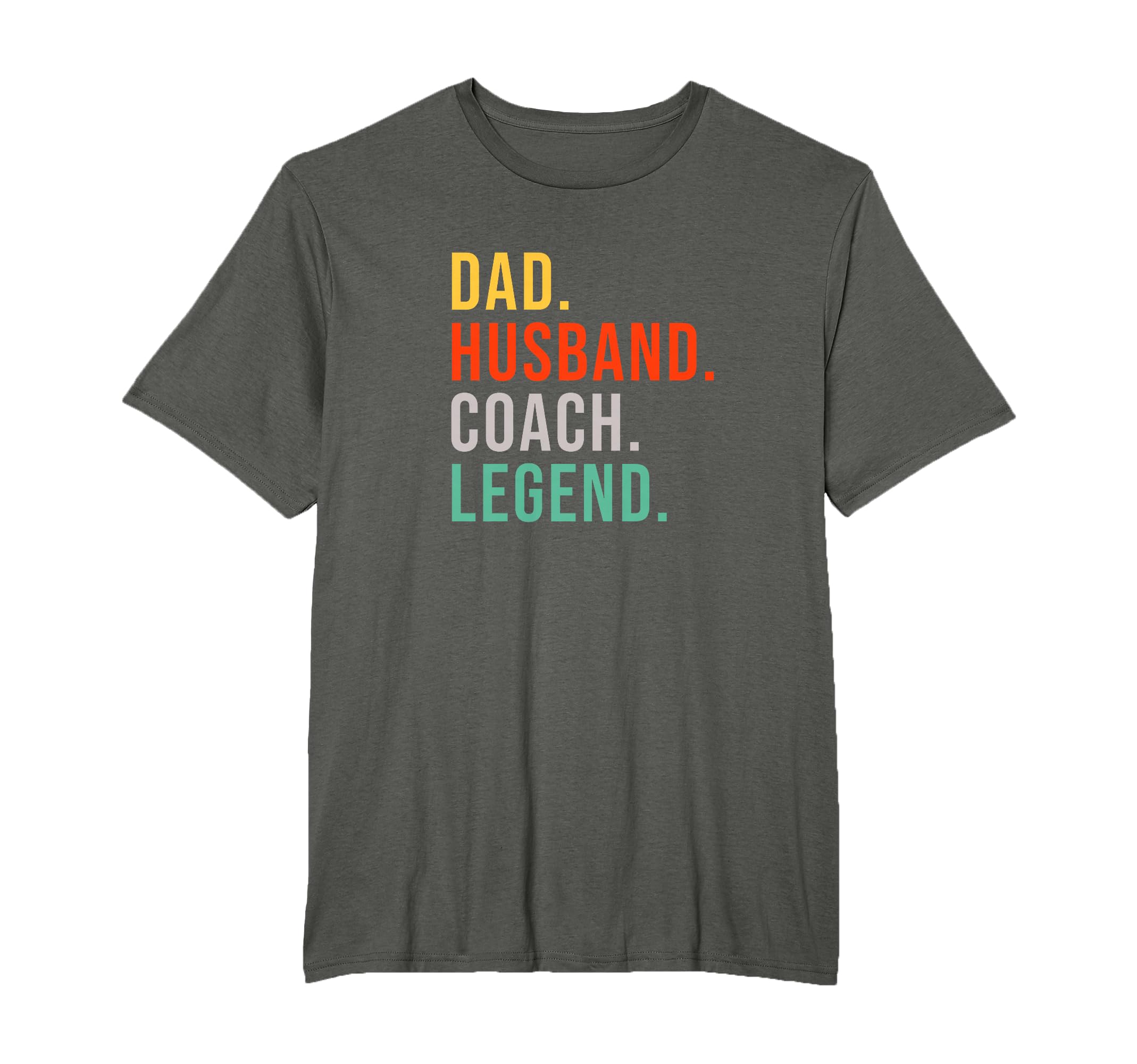 Funny Coach Dad Husband Legend Coaching T-Shirt - Aesthetic Graphic Unisex