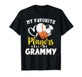 Grammy My Favorite Baseball Soccer T-Shirt - Minimalist Print Unisex