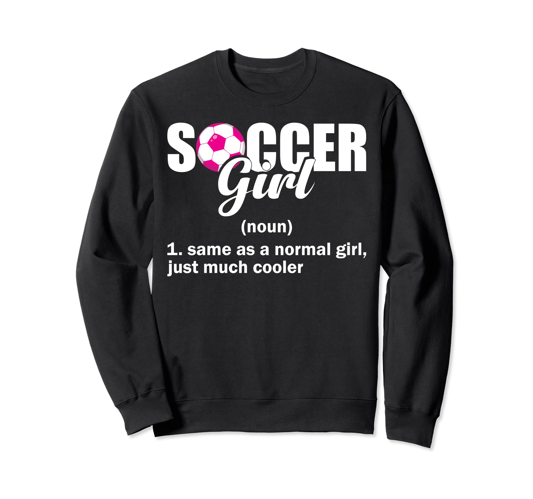 Soccer Definition Student Sports Sweatshirt - Aesthetic Graphic Men Women