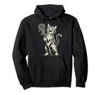 Lax Goalie Lacrosse Goalkeeper Gifts Hoodie - Minimalist Print Men Women