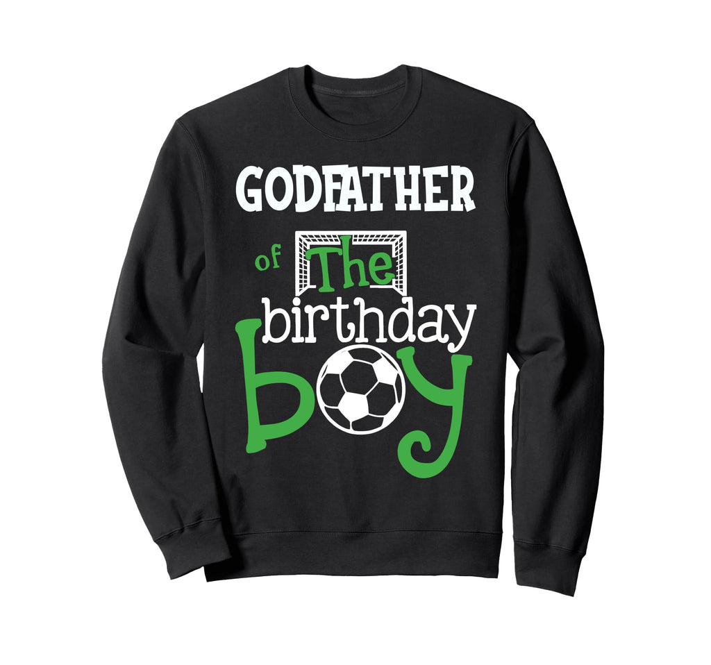 Godfather Birthday Soccer Player Sweatshirt - Custom Art Print Unisex