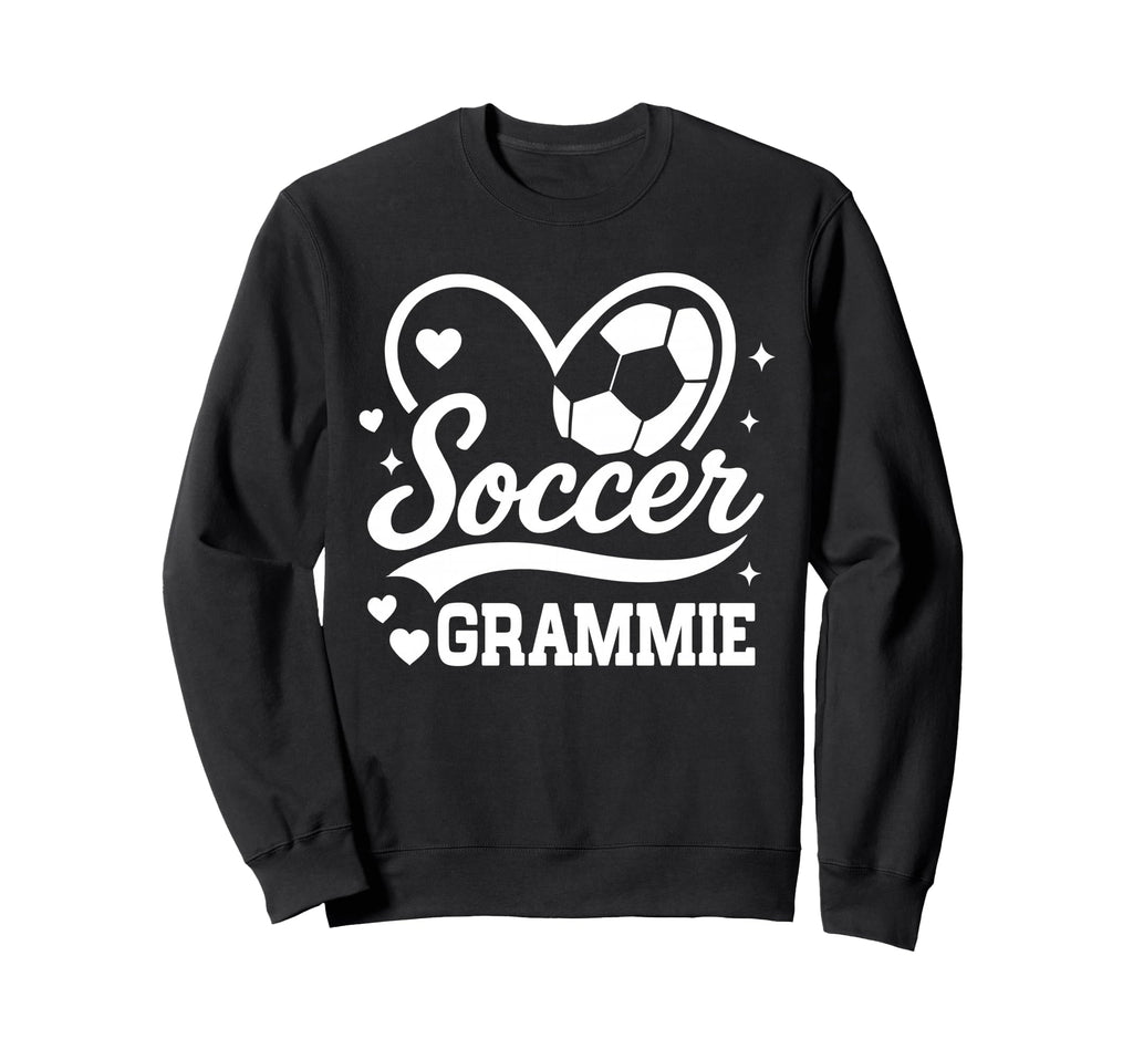 Soccer Grammie Heart Love Soccer Sweatshirt - Streetwear Style for Adults