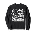 Soccer Grammie Heart Love Soccer Sweatshirt - Streetwear Style for Adults