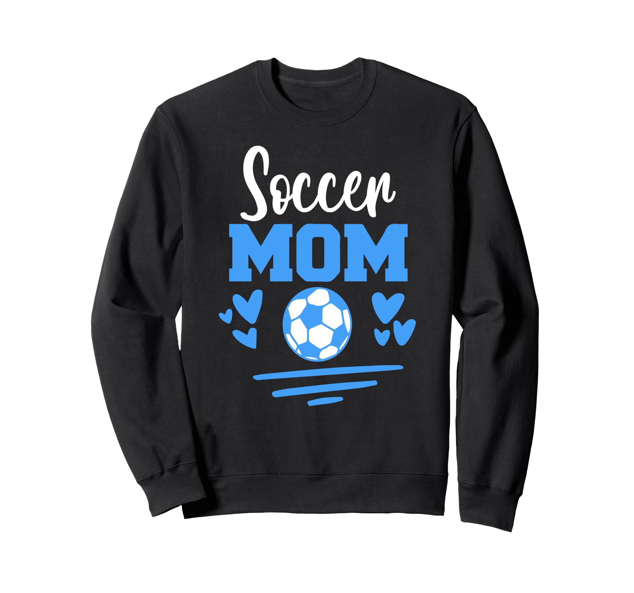 Soccer Mom Gift Cheering Mother Sweatshirt - Unique Graphic Men Women