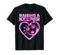 Raising Keeper Goalie Soccer T-Shirt - Unique Graphic for Adults