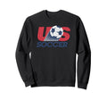 Usa Soccer Sweatshirt - Fun Novelty Design Unisex