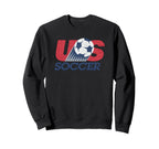 Usa Soccer Sweatshirt - Fun Novelty Design Unisex