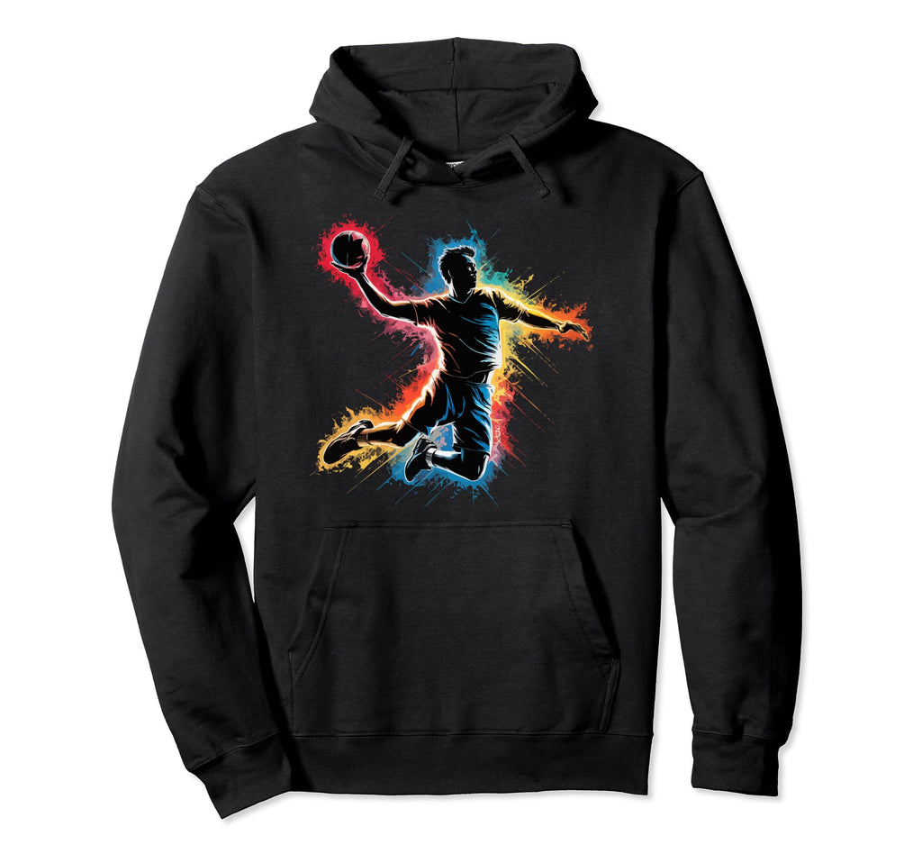 I Love Handball Player Sports Hoodie - Streetwear Style for Adults