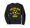 Soccer Mom Squad Gifts Hoodie - Fun Novelty Design for Adults