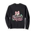 Soccer Mama Coquette Bow Sideline Sweatshirt - Minimalist Print Unisex