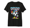 Soccer Ball Bruh Ice Cream Drip T-Shirt - Casual Everyday Wear Unisex