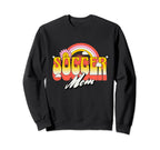 Soccer Mom Groovy Soccer Fan Sweatshirt - Trendy Graphic Men Women