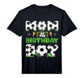 Mom And Dad Birthday Soccer Group T-Shirt - Novelty Apparel for Adults