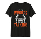 Let Wingers Do Talking Foosball Tri T-Shirt - Custom Art Print Men Women