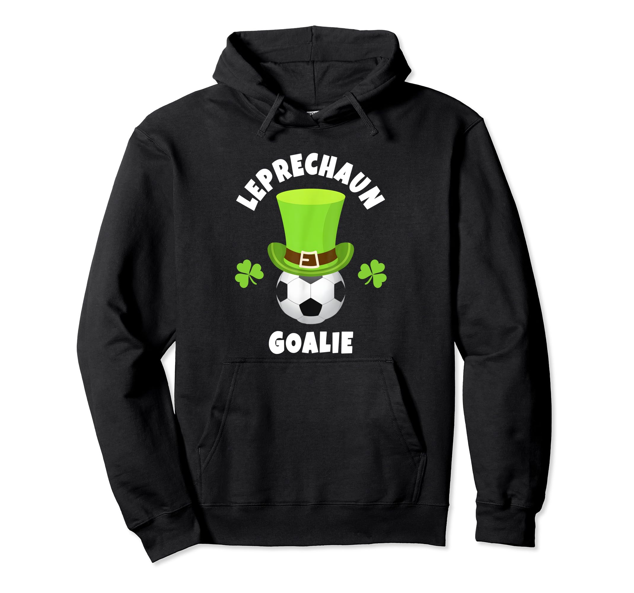 Goalies Leprechaun Goalie Hoodie - Trendy Graphic Unisex
