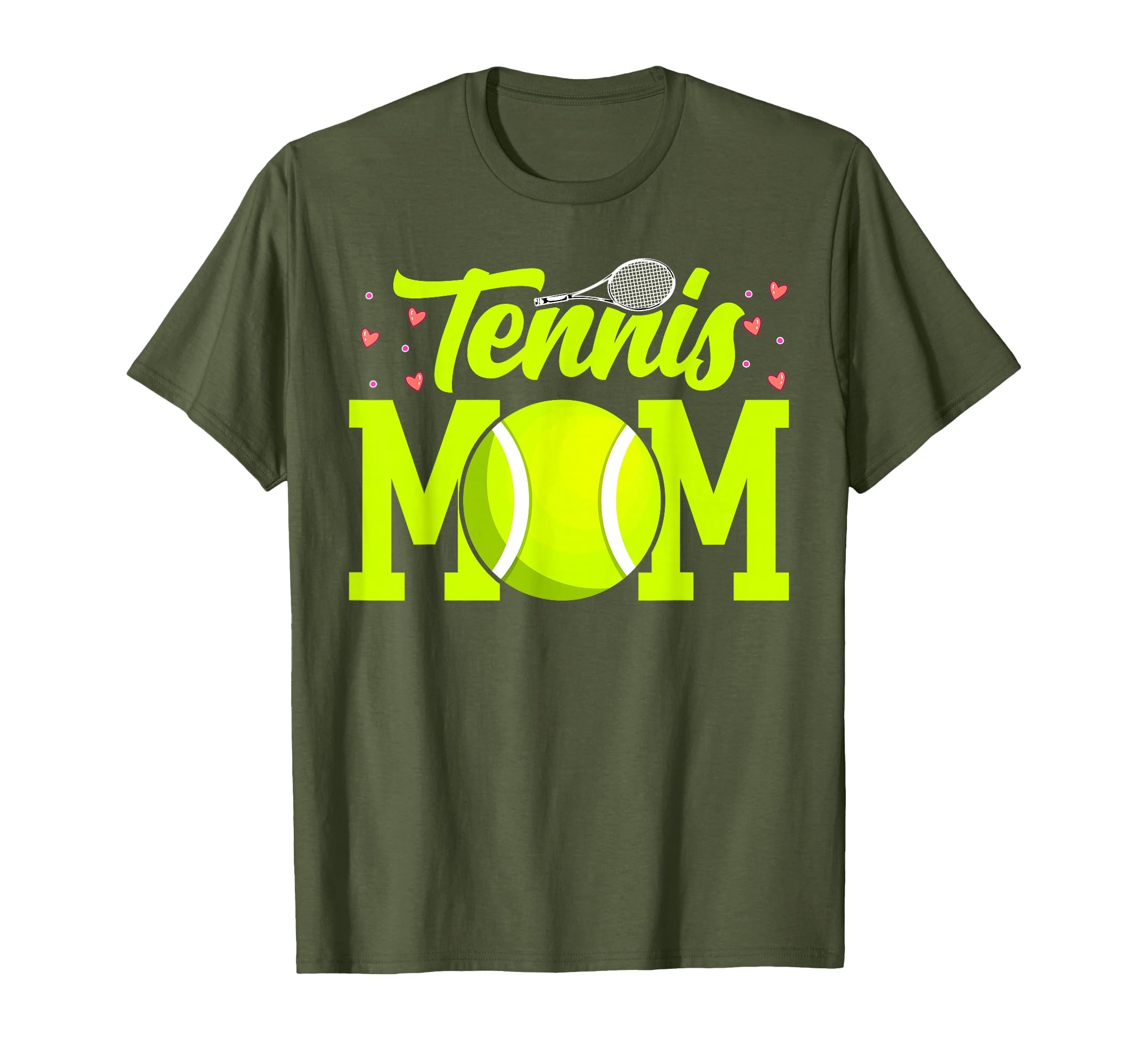 Womens Tennis Mom Tennis Lover Mother T-Shirt - Minimalist Print Unisex