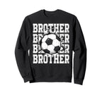 Soccer Brother Cracked Wall Family Sweatshirt - Graphic Print Men Women