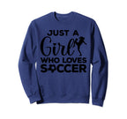Funny Soccer Soccer Player Team Sport Sweatshirt - Custom Art Print Unisex