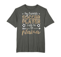 My Favorite Soccer Player Calls Me T-Shirt - Custom Art Print for Adults