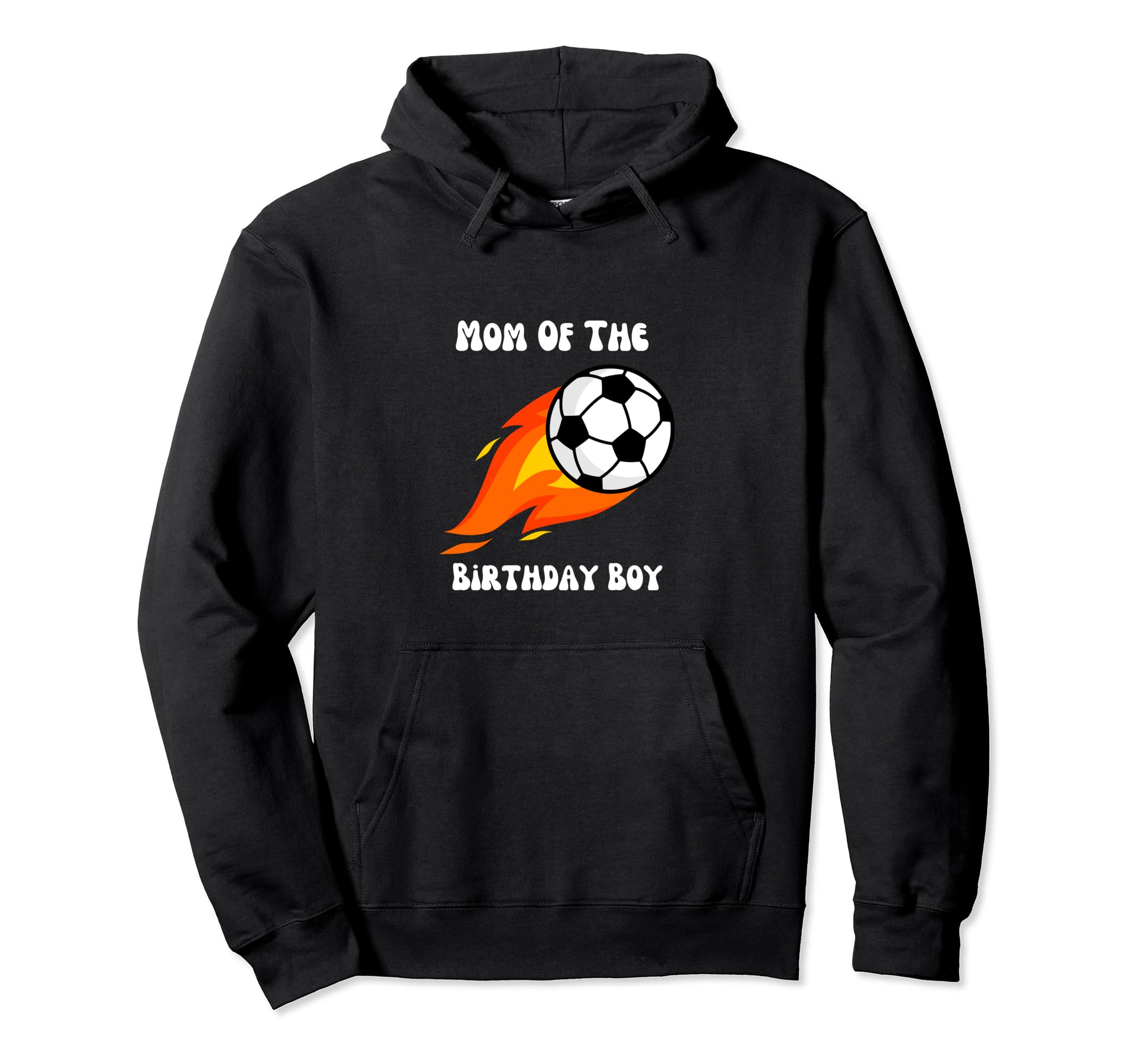 Soccer Birthday Birthday Mom Soccer Hoodie - Novelty Apparel Men Women