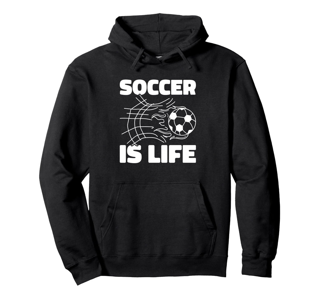 Soccer Player Sports Lover Soccer Hoodie - Minimalist Print Men Women