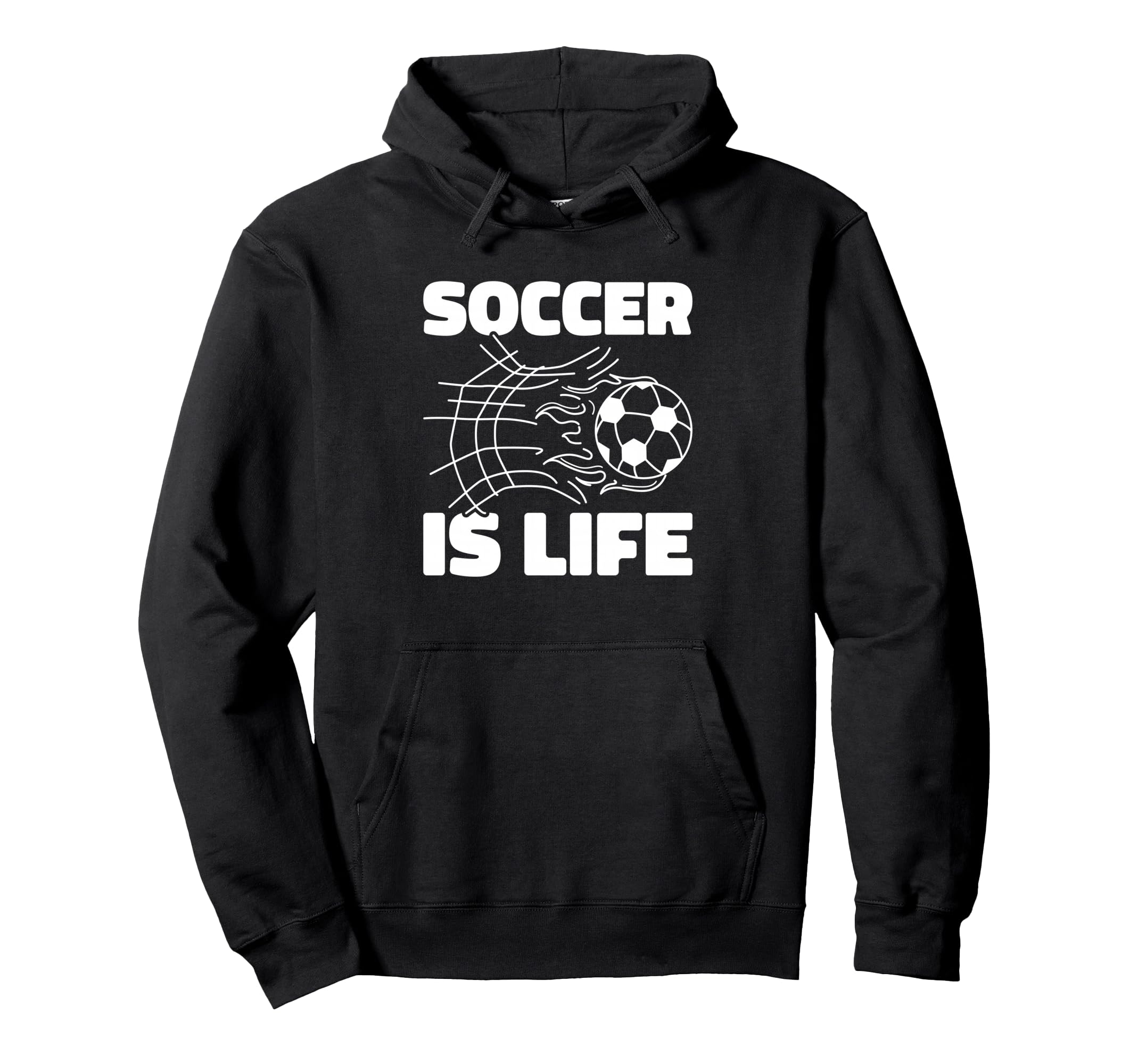 Soccer Player Sports Lover Soccer Hoodie - Minimalist Print Men Women