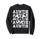 Coquette Soccer Auntie Matching Sweatshirt - Trendy Graphic Men Women