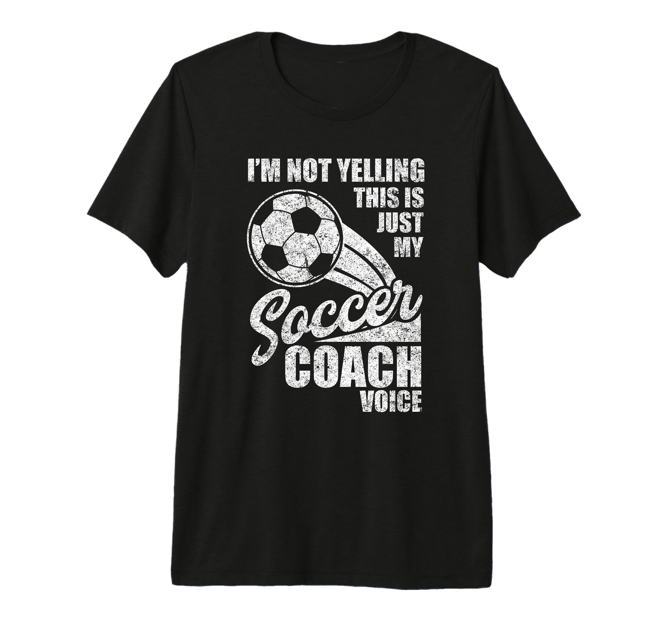 Im Not Yelling This Is Just My Soccer T-Shirt - Unique Graphic Unisex