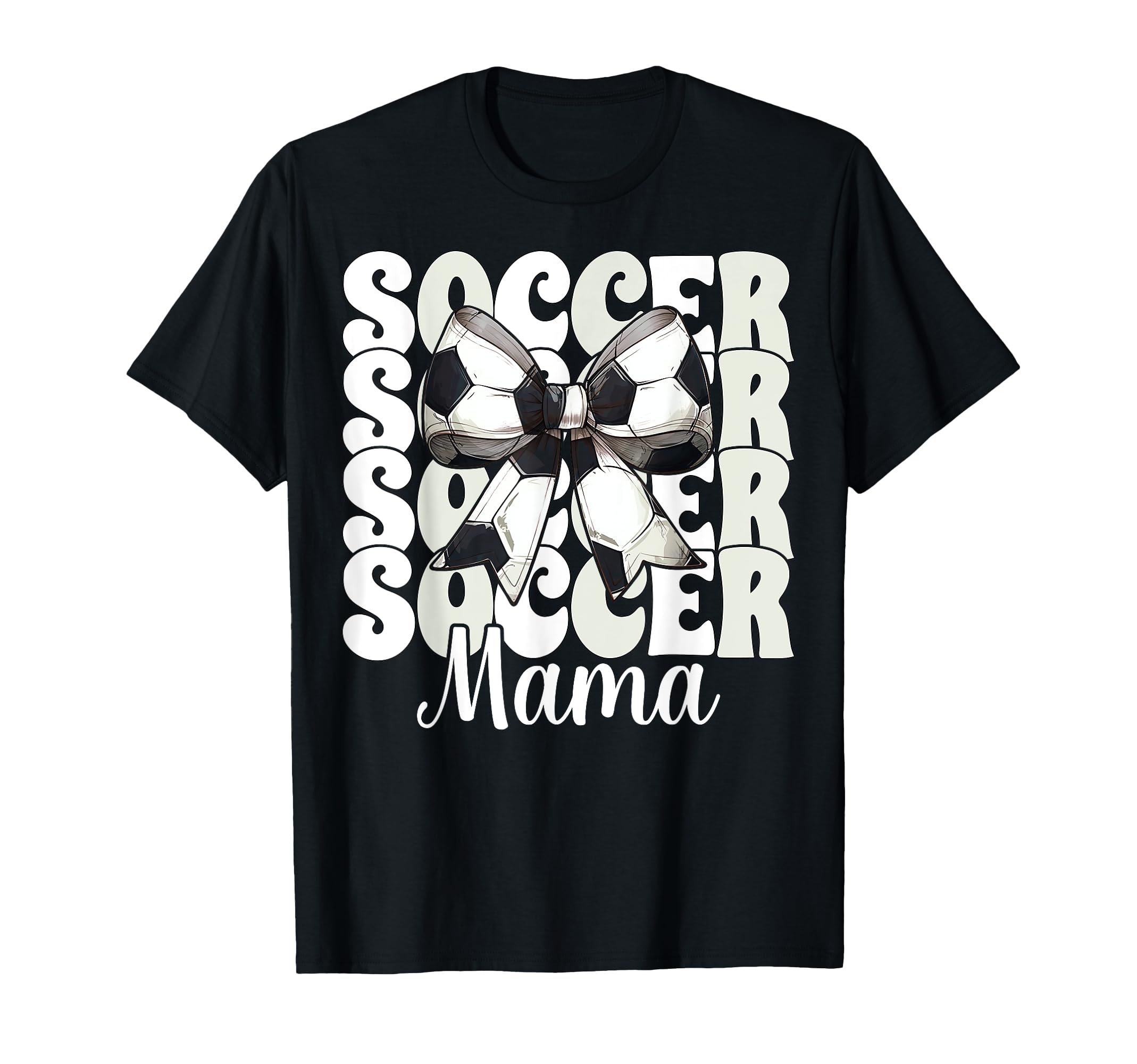 Soccer Mama Soccer Mom Mothers Day T-Shirt - Custom Art Print for Adults