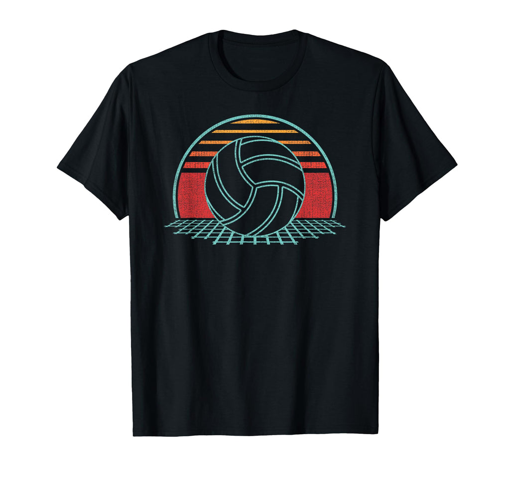 Volleyball Lover 80S Player T-Shirt - Fun Novelty Design Unisex