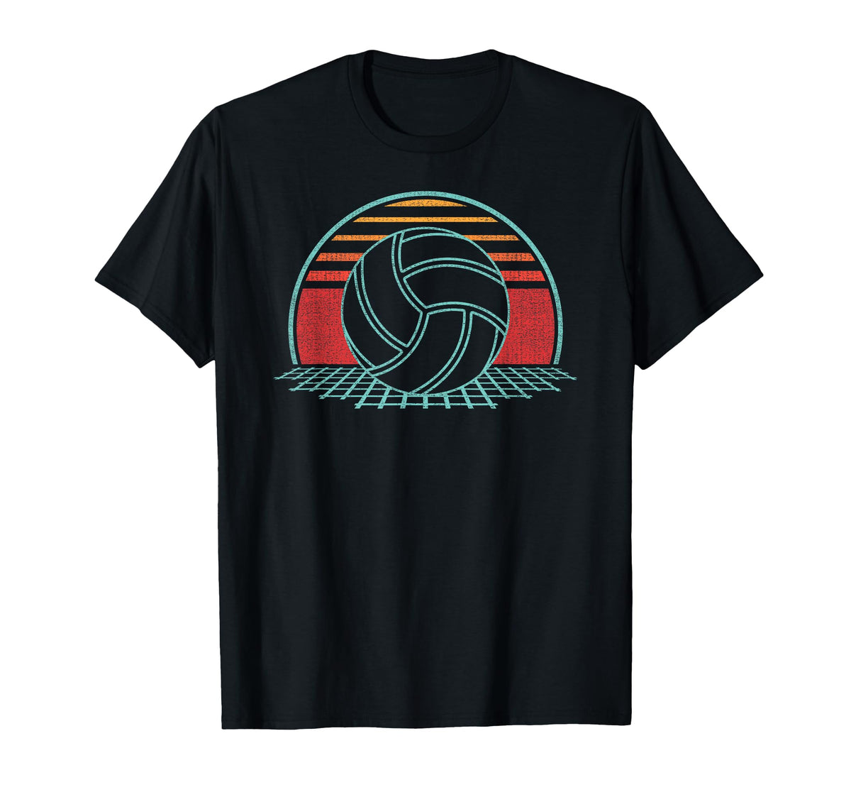 Volleyball Lover 80S Player T-Shirt - Fun Novelty Design Unisex