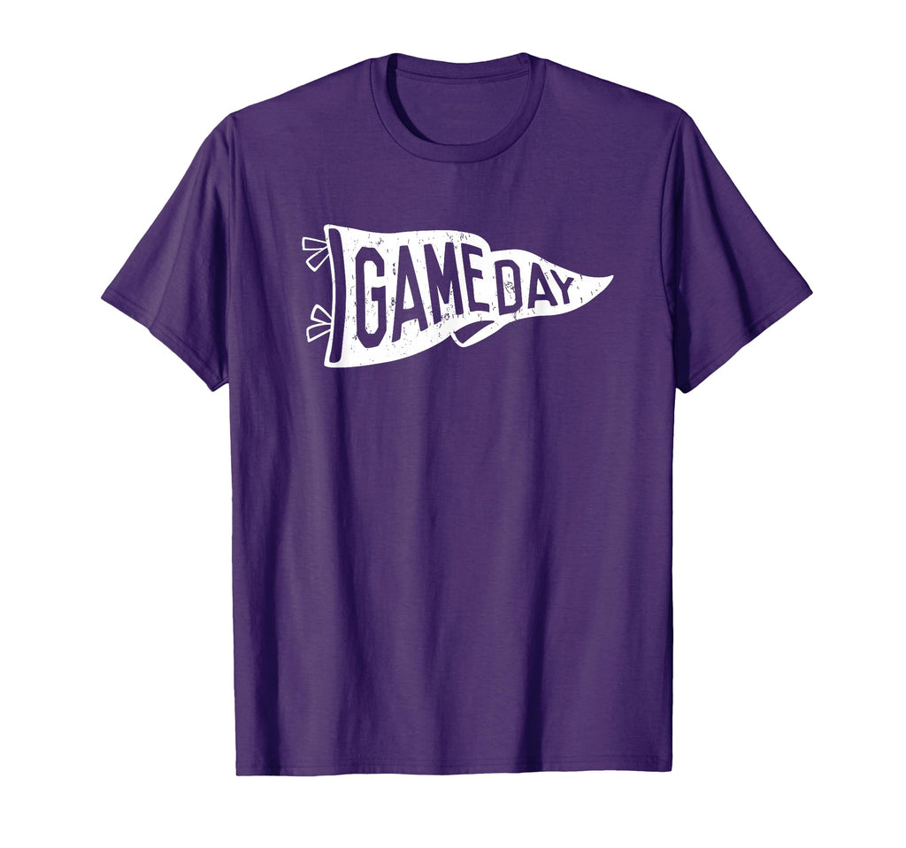 Pennant Flag Game Day Inspired T-Shirt - Novelty Apparel for Adults
