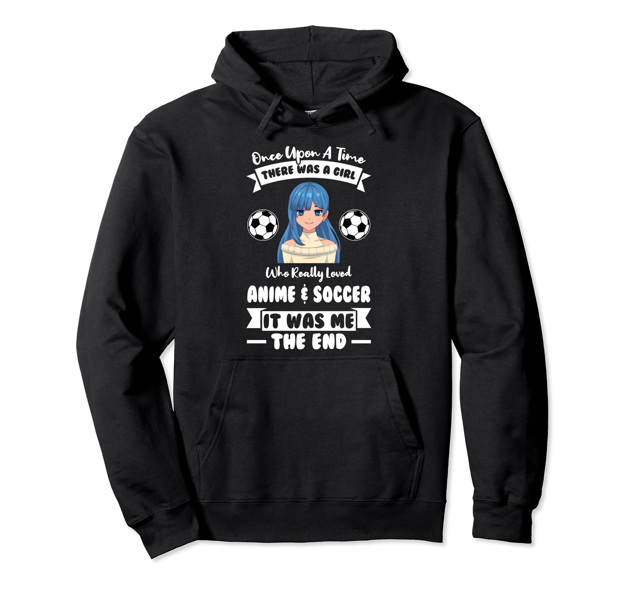 There Was Who Really Loved Anime Hoodie - Custom Art Print Men Women