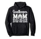 Funny Hockey Goalkeeper Mom Ice Hockey Hoodie - Streetwear Style Unisex