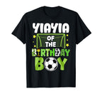 Soccer Yiayia Birthday Party T-Shirt - Fun Novelty Design for Adults