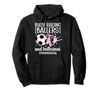 Mom Both Dance And Soccer Mom Dancing Hoodie - Trendy Graphic for Adults