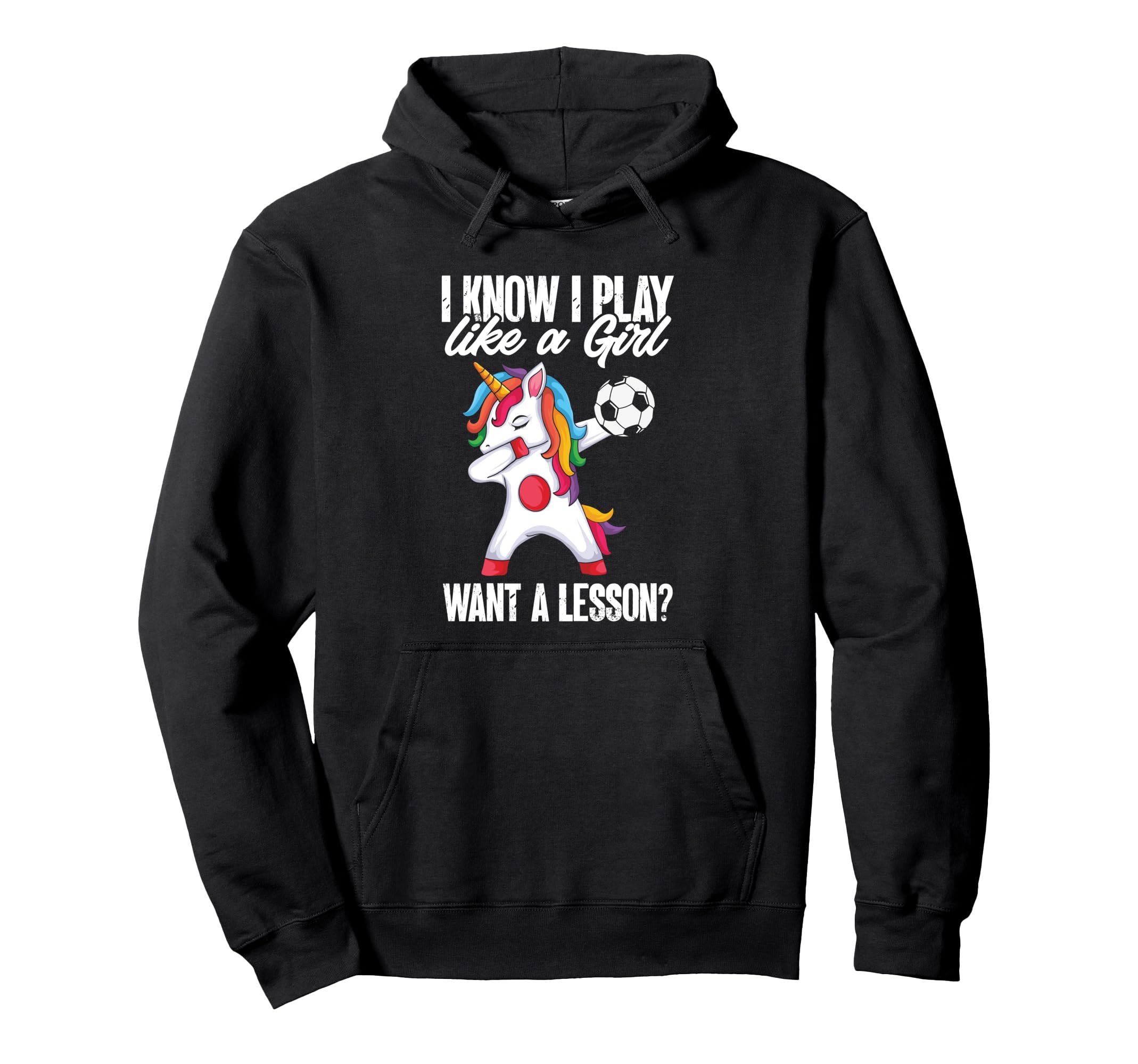 Funny I Play Like Want Lesson Soccer Hoodie - Trendy Graphic Unisex